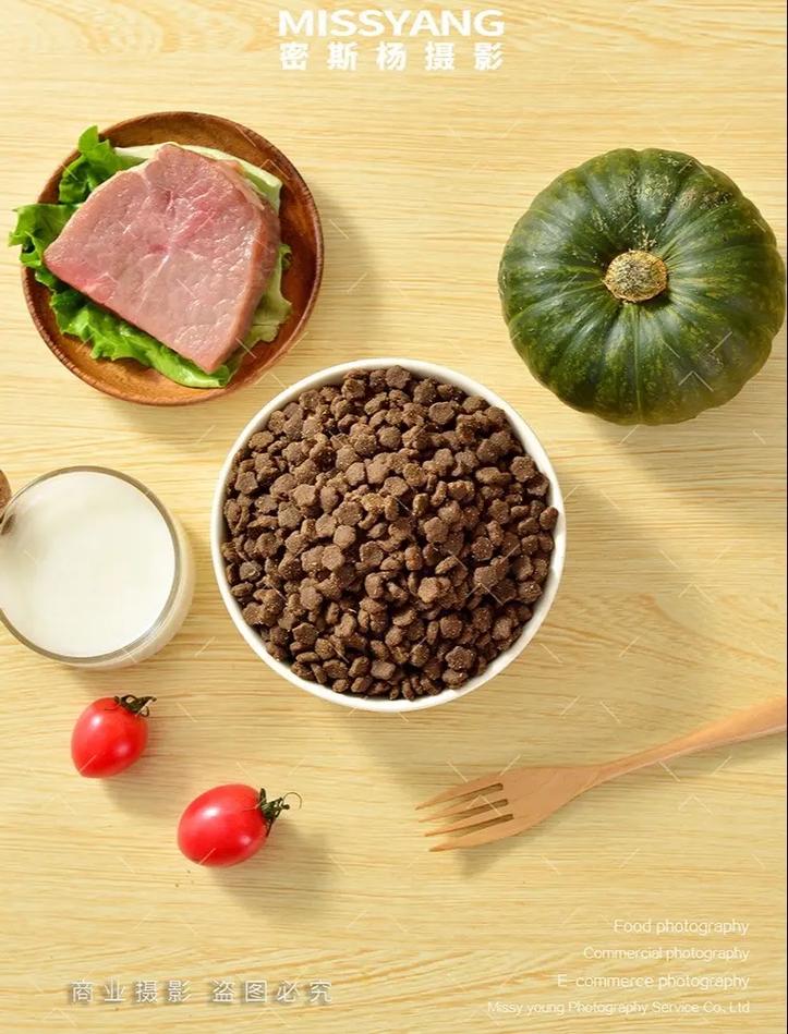 宠物食品,猫粮狗粮拍摄.宠物食品的颜值真的是非常高,味道也好